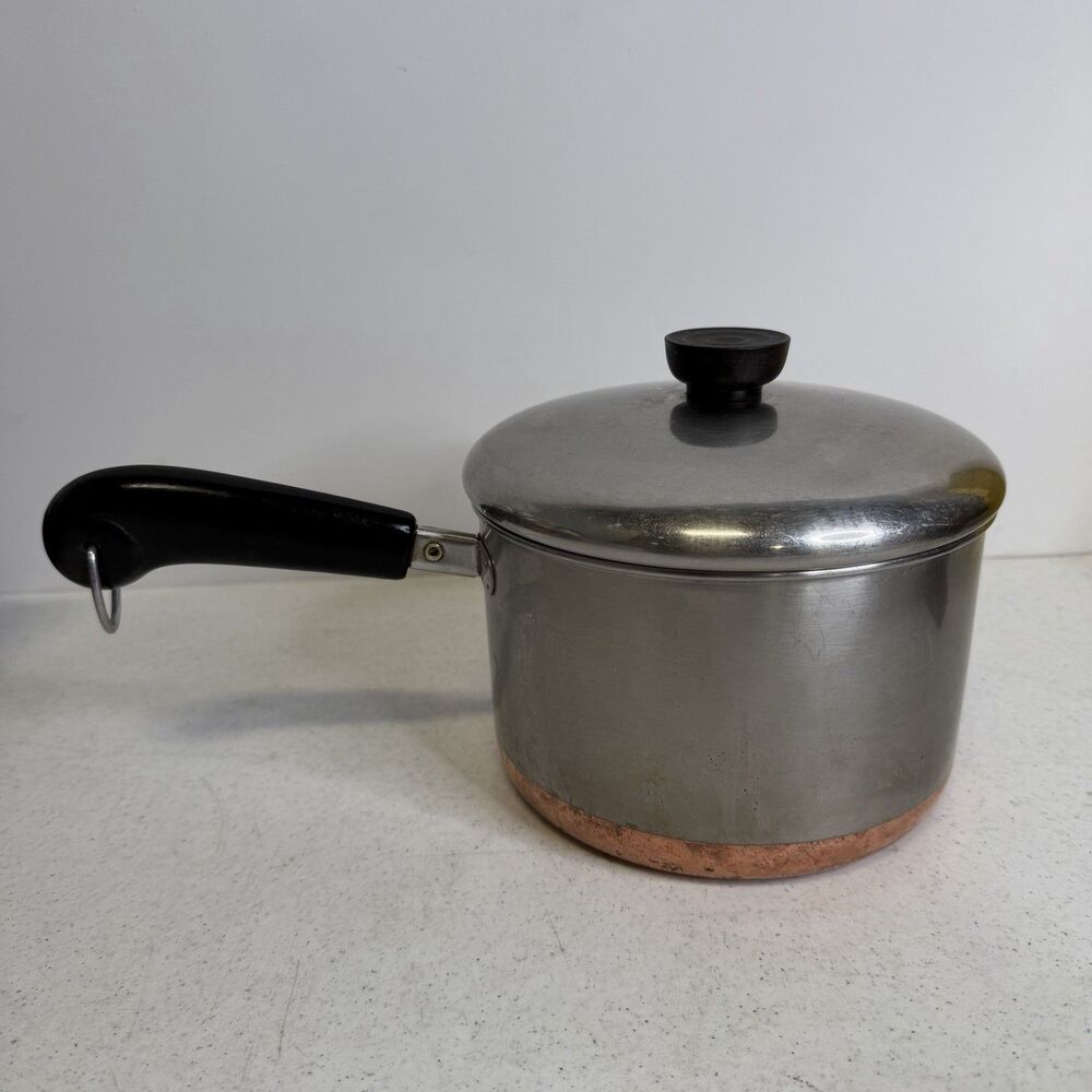 Vintage Revere Ware 1801 Sauce Pan